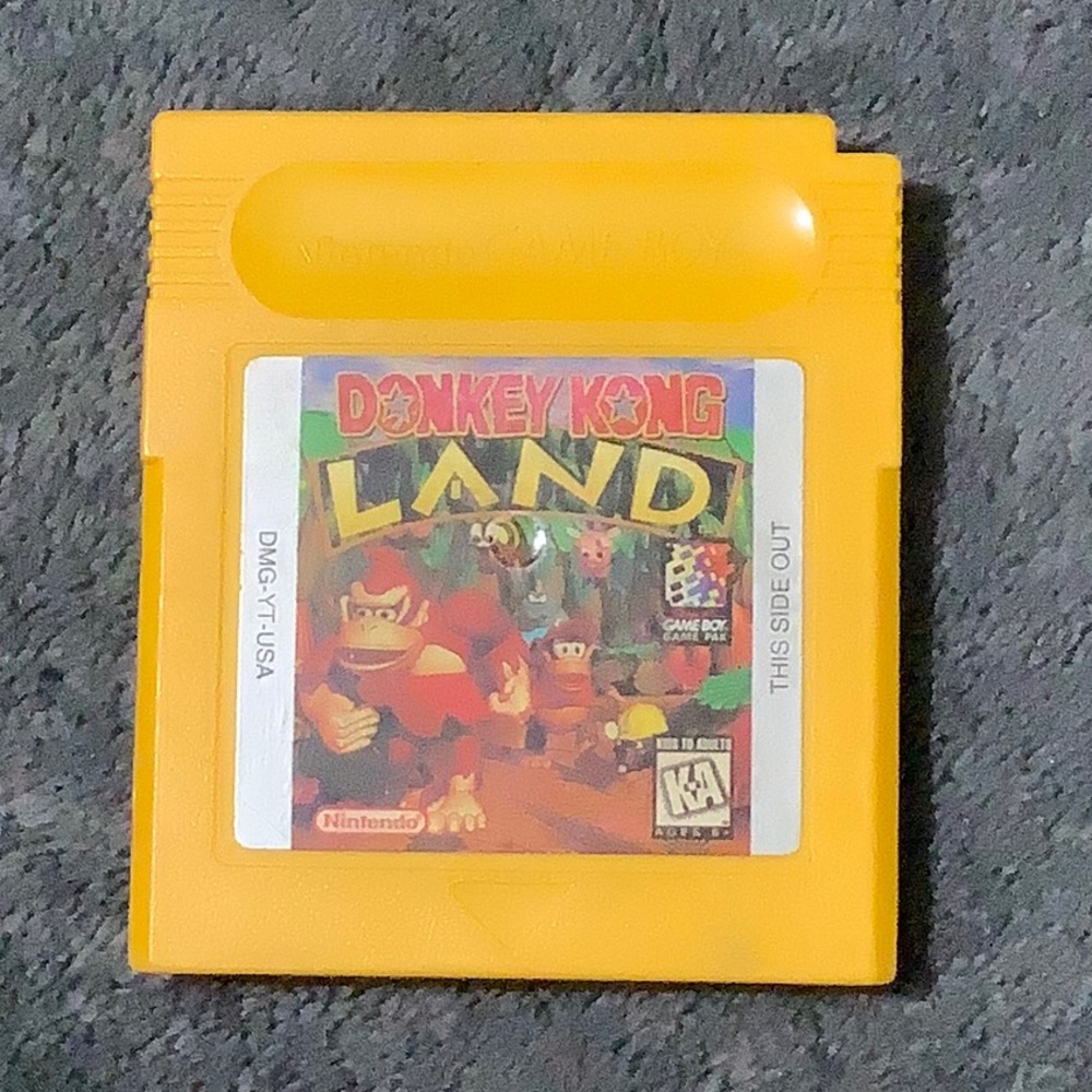 Game Boy Donkey Kong Land Game Cartridge